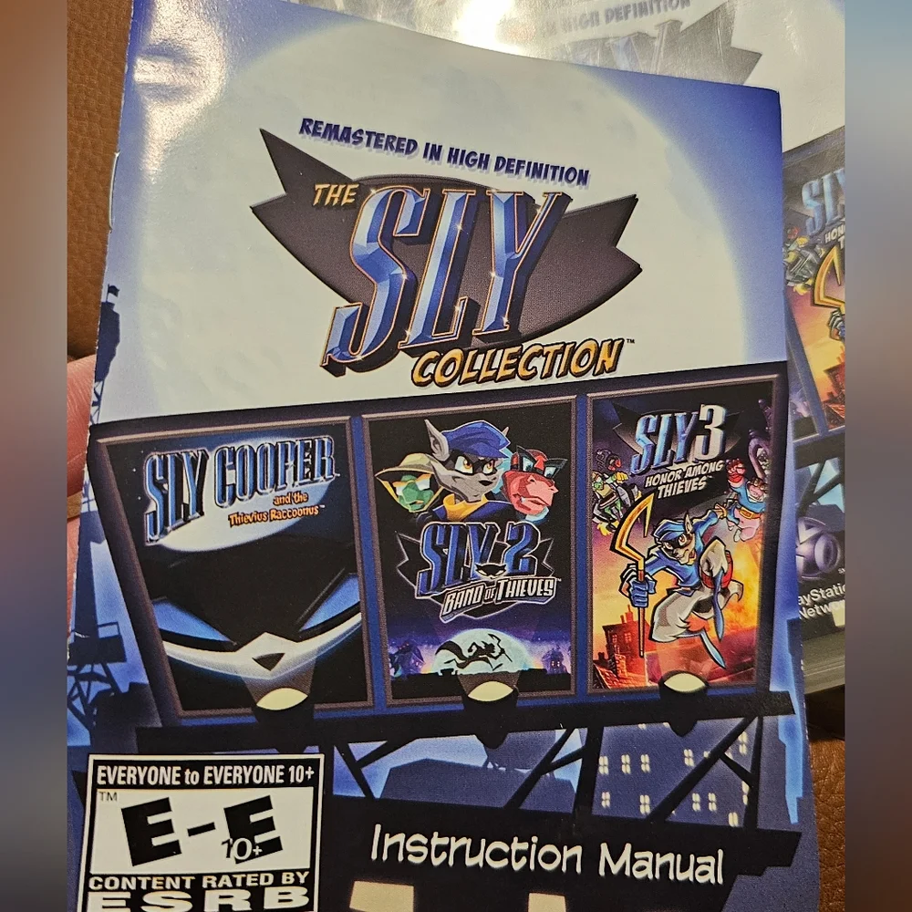 Sly Cooper Collection (Sony PlayStation 3, 2010) PS3 CIB Complete Manual Tested‎